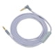 thumbnail image 4 of Cable de audio de repuesto con micrófono en línea y control de pista Cable de audio portátil para auricularesGris, 4 of 8
