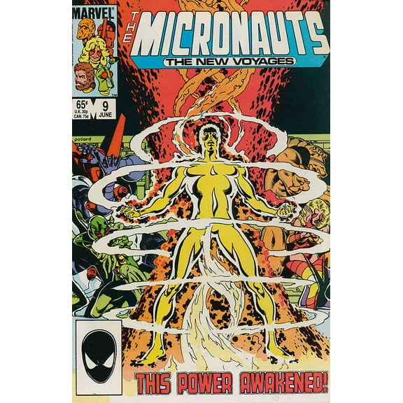 Micronauts (Vol. 2) #9 VF ; Marvel Comic Book