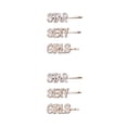 thumbnail image 1 of Vogacara 3 unids/set de horquillas para mujer, horquillas con letras brillantes, palabras en inglés, herramienta de estilismo de diamantes de Type1 NO1, 1 of 6