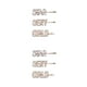 thumbnail image 3 of Vogacara Horquillas con letras brillantes para mujer Type1 NO1, 3 of 6