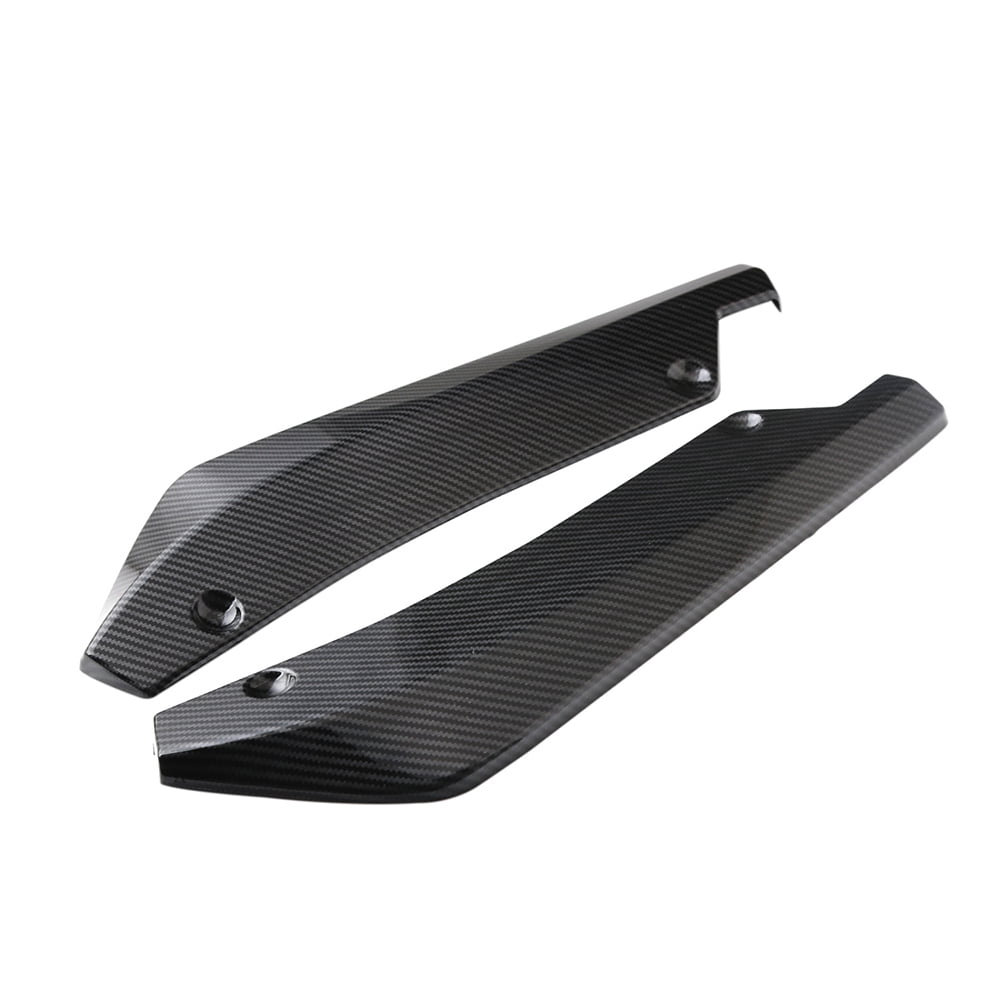 Exterior Rear Bumper Diffuser Molding Aero Parts Lip Fin Body Spoiler