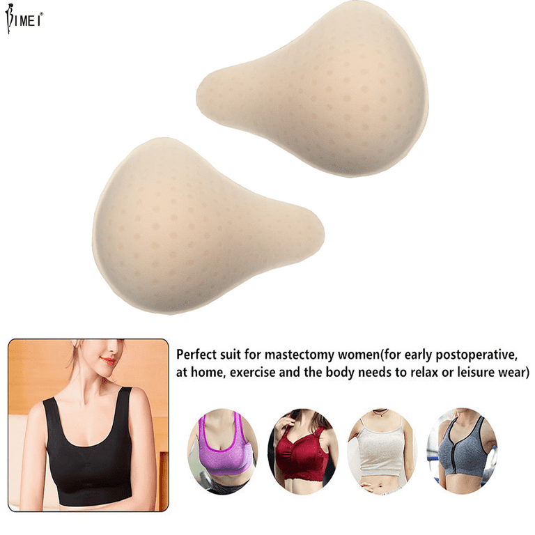 1 Pair Silicone Breast Forms for Breast Cancer Surgery