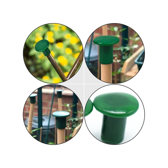 50Pcs Cane Caps Bright Useful Cane Protective Caps Cane Topper Protectors for Outdoor