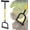 6-Spikes, variant on JouZYA Manual Spike Lawn Aerator, Grass Aerator Gardening Tool with 6 Sharp 2.4 Inch Tines, Height Adjustable Manual Core Aerator for Lawn, Yard, Courtyard & Garden