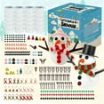 thumbnail image 6 of Stocking Stuffers for Kids Teen Boys Girls - Build Snowman Kit Christmas Crafts Gifts for Kids Creative Air Dry Modeling Clay Xmas Gift Birthday Gifts, 6 of 8