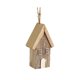 thumbnail image 2 of Adornos navideños, adornos navideños, regalos navideños, casa de Navidad de madera maciza, adorno colgante de árbol en miniatura, casa de madera, decoraciones colgantes decorativas, colgante de madera, 2 of 6