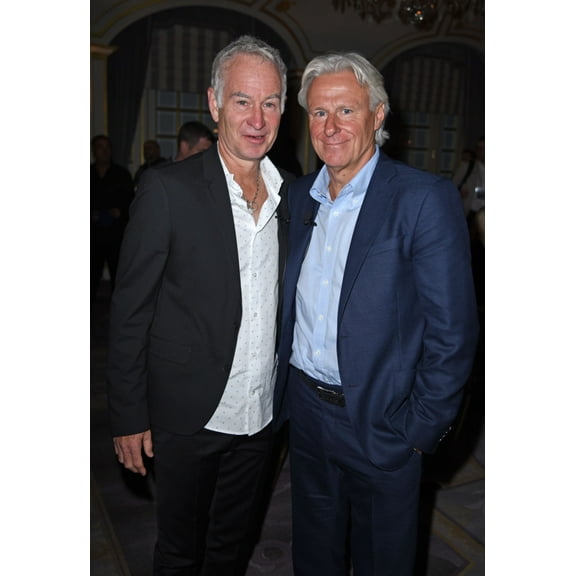 John Mcenroe, Bjorn Borg At Arrivals For Laver Cup Tennis Team Event, St. Regis Hotel, New York, Ny August 24, 2016. Photo By Derek StormEverett Collection Celebrity (16 x 20)