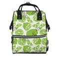 thumbnail image 1 of Disketp Green Various Lemons Mochila de Pañales de Gran Capacidad con Múltiples Bolsillos, Mochila de Viaje Multifuncional para Bebé, Unisex, Moderna y Resistente, 1 of 6