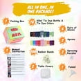 thumbnail image 3 of Set Tie Dye Kit Goodscious DIY, 18 botellas de 60 ml, 18 colores, 3 of 7