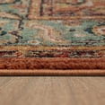 thumbnail image 5 of Mohawk Home Celine Low pile Durable Latex Backed Stain/Fade Resistant Recycled Polyester Area Rug, Burnt Sienna, 2' x 7', 5 of 6