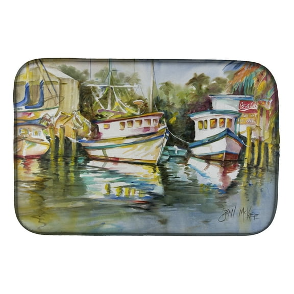 Fish Market Dish Drying Mat