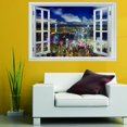 thumbnail image 3 of Calcomanía De Pared De Ventana 3D Calcomanías De Pared De Vinilo Decoración Mural De Pared Extraíble Poster Para Dormitori Colco PVC Etiqueta de la pared 3D, 3 of 8