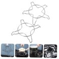 thumbnail image 4 of FENGGUIQU 2Pcs Multifunctional Stove Rack Square Stainless Steel for Cooking and Kitchen Use, 4 of 8