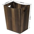 thumbnail image 3 of Rural Farmhouse Wooden Trash Can, 3 of 6