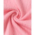 thumbnail image 6 of Yaoqi 4T Toddler Girl Outfit Set 5T Child Girls Winter Clothes Ruffle Long Sleeves Solid Color Top Wide Leg Pants 2pcs Clothing Pink, 6 of 6