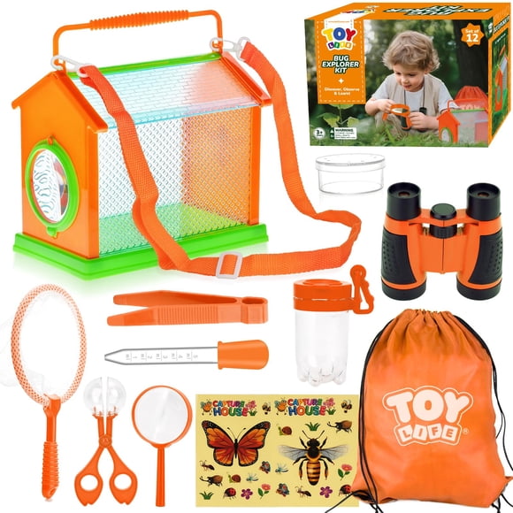 Kit de captura de insectos TOY Life Kit de captura de insectos para niños con herramientas