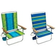 thumbnail image 6 of Rio Brands Easy Indoor & Outdoor Beach Chair Set of 4, Multicolor, 6 of 6