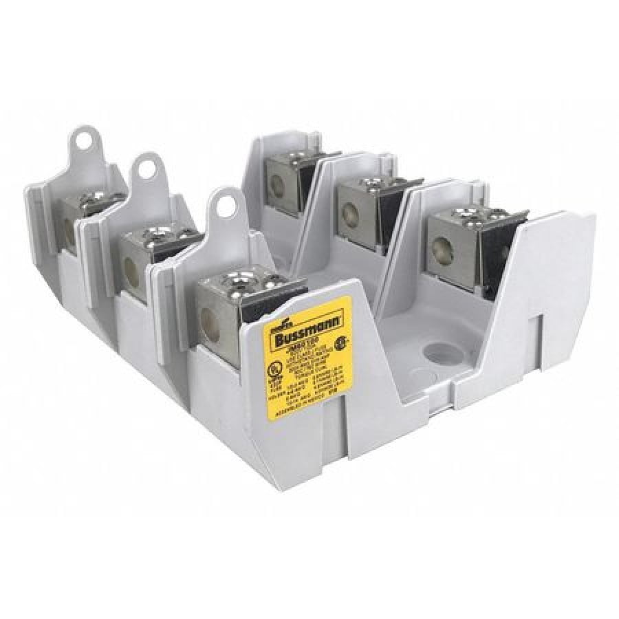 EATON BUSSMANN JM601003CR Fuse Block,Industrial,100A,3 Pole Walmart
