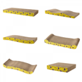 thumbnail image 1 of Lot de 6 Tapis à Griffer en Carton pour Chat avec Textures Premium Réversible, 1 of 4
