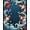Blue, Pattern 2, variant on ODIKA Octopus Koi Cartoon Pirate Tentacle Nautical Creature Bathroom for Dining Room, Under Table, Office, Non-Slip Chair-Friendly Floor