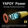 YAPOY Hair Curler Cordless Automatic Curling Iron Tongs Electric