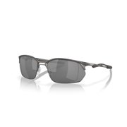 Oakley Sunglasses for Men - OO4145 Wire Tap 2.0 Rectangular Sunglasses with Oakley PRIZM Lenses - Matte Gunmetal/PRIZM Black - Size 60