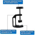thumbnail image 2 of C-clamp Flash Camera Desktop Fixed Clip Seat Aluminum Alloy Photography Bracket, 2 of 3