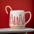 thumbnail image 5 of 4.75"H Sullivans 'tis The Season Christmas Mugs Set of 4, Red-White, 5 of 6