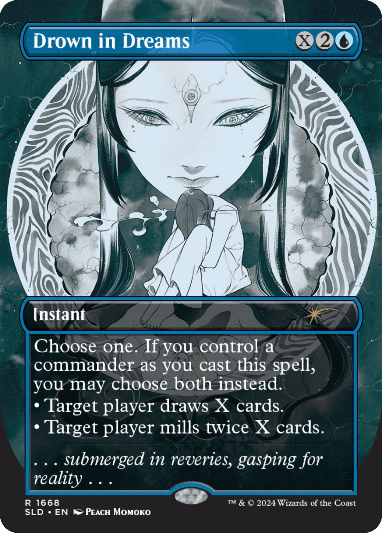 Magic the Gathering Secret Lair Featuring: Peach Momoko Non-Foil
