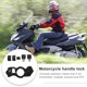 thumbnail image 3 of TABLETREANDS 1Jgo Para Manillar De Motocicleta Negro Con Alta Durabilidad Y Seguridad Antirrobo, 3 of 6