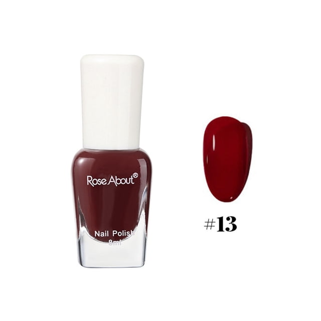Pisexur Belleza Maquillaje Esmalte de uñas a base de agua, desgarrable, para hornear, sin olor, brillante, con lentejuelas, para realzar las uñas (8 ml)para mujeres y hombres