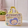 thumbnail image 1 of Kawaii Kitty Sac à Lunch Isolé pour Femmes, Boîte à Lunch Réutilisable Grande Capacité, Sac à Lunch Étanche avec Poche avant, Sac Isotherme pour Enfants, 1 of 5