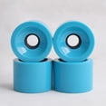thumbnail image 2 of 4 Pcs Roues de Planche à Roulettes Cruiserboard 78A, Ensemble de Roues de Remplacement, Roulements de Roulements de Remplacement pour Longboard Pennyboard Fishboard, Bleu, 2 of 7