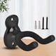thumbnail image 4 of Gancho para guitarra Soporte en forma de U Soporte de gancho Fácil instalación Negro, 4 of 4