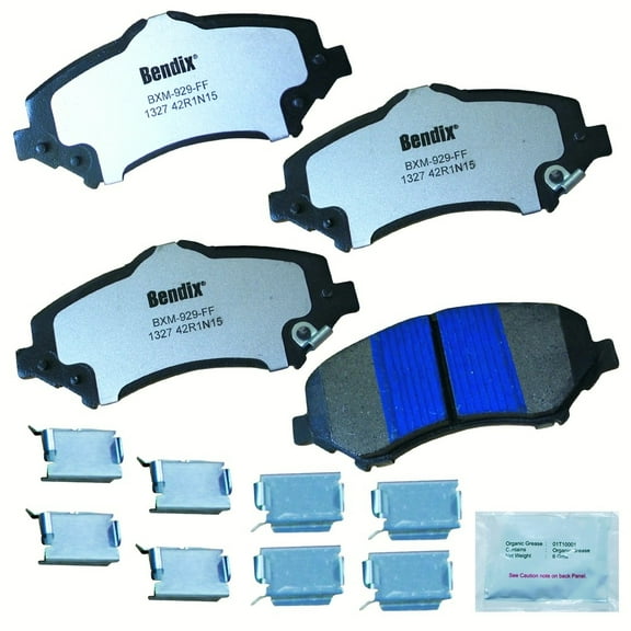 Bendix Brakes Disc Brake Pad Set Fits select: 2015-2018 JEEP WRANGLER UNLIMITED, 2012-2014 JEEP WRANGLER