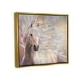 thumbnail image 4 of Stupell Industries Cielo Windblown Stallion Portrait Animals & Insects Painting Gold Floater Framed Canvas Art Print Wall Art, 31 x 25, 4 of 10