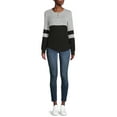 thumbnail image 2 of No Boundaries Juniors' Color Block Henley, 2 of 5