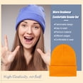 thumbnail image 2 of Gorros Beanie Minnieouse Unisex Skullcap Multifuncional a Prueba de Viento Amarillo Jengibre, 2 of 5