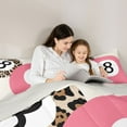 thumbnail image 5 of Castle Fairy 2-Piece Twin Billiards Cheetah Bedding Comforter Set, 5 of 8