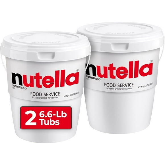 Nutella Nutella, Pail | 3KG/Unit, 2 Units/Case