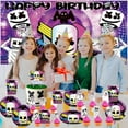 thumbnail image 3 of DJ Marshmello Party Decorations Decor Supplies Honeycomb Centerpieces Table Toppers Cake Toppers for Birthday Photo Props, 3 of 5