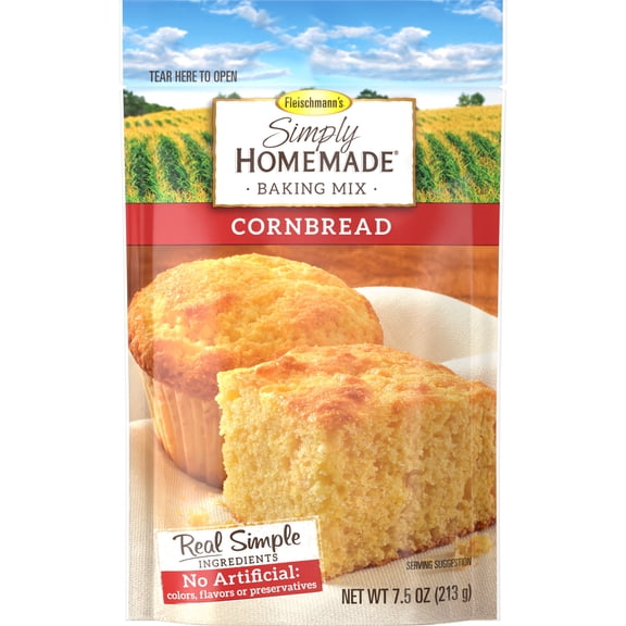 Fleischmann's Simply Homemade Cornbread Baking Mix, 7.5oz