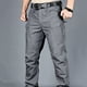 thumbnail image 3 of Ropa para hombre moda Casual Pants pantalones de senderismo para actividades al - Gray_S Yinane Pantalones tipo cargo, 3 of 8