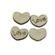 thumbnail image 4 of 100 Piezas De Madera Natural De  Adornos Para Embarcaciones Soledad adorno del corazón de madera, 4 of 5