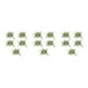 thumbnail image 2 of Ramo de flores artificiales Bearachild 5 unids/set bajo mantenimiento larga durabilidad blancas, 2 of 6