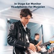 KBEAR KS1 in Ear Monitor Bass Earbuds Wired Earbuds,Clear Sound Stereo Headphones, Vocals Forwards High Resolution Noise Canceling Earphones,Dual Magnectic Circuit Dynamic Detachable Cable