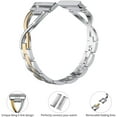 thumbnail image 3 of Wearlizer Bling Metal Wristband Strap (5.5"-8.6"), 3 of 7