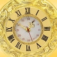 thumbnail image 5 of Vintage Pocket Watch, Roman Numeral Quartz piece, Classic Black Pocket Clock With Chain for Men Women Formal Events Collection, 5 of 7