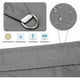 thumbnail image 3 of Toldo vela de sombra 3 x 5 m - Toldo exterior impermeable anti-UV para terraza de jardín, 3 of 5