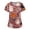 Purple Pink, variant on Halloween Scrub Tops Women Happy Funny Pumpkin Ghost Bat Print Short Sleeve V-Neck Nurse Tops Spooky Cute Vacation Shirts with Pockets Saffron M